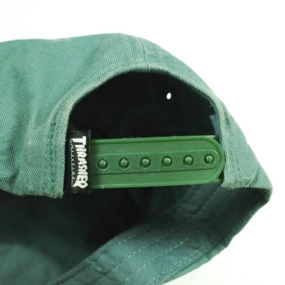THRASHER x green label relaxing スラッシャー グリーンレーベルリラクシング 別注 キッズ ツイルベースボールキャップ GL-24TR02 KELLY |  | 05