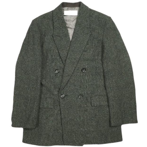 ADAM ET ROPE アダムエロペ 24AW ウールネップテーラードジャケット GAV74510 38 ブラック ダブル アウター g26232 | 