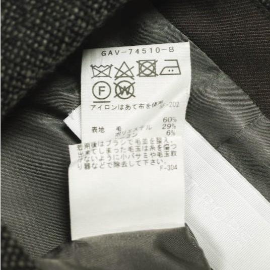 ADAM ET ROPE アダムエロペ 24AW ウールネップテーラードジャケット GAV74510 38 ブラック ダブル アウター g26232 |  | 08