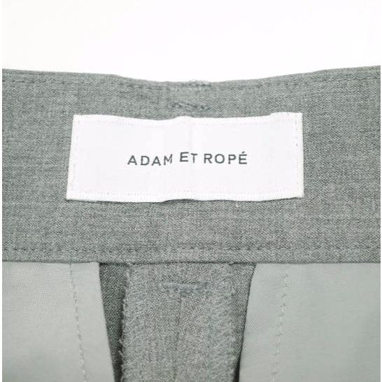 ADAM ET ROPE アダムエロペ 23SS サステナブル コルセットコンビセミワイドパンツ GAS03060 36 グレー スラックス ボトムス g26235 |  | 03