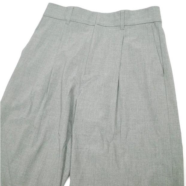 ADAM ET ROPE アダムエロペ 23SS サステナブル コルセットコンビセミワイドパンツ GAS03060 36 グレー スラックス ボトムス g26235 |  | 05