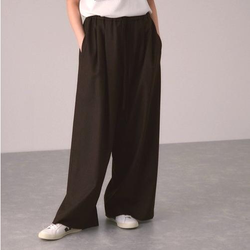 ADAM ET ROPE アダムエロペ 25AW ウールフラノ イージースラックス GAS25140 36 ダークブラウン 2タック パンツ ボトムス g26237 |  | 02