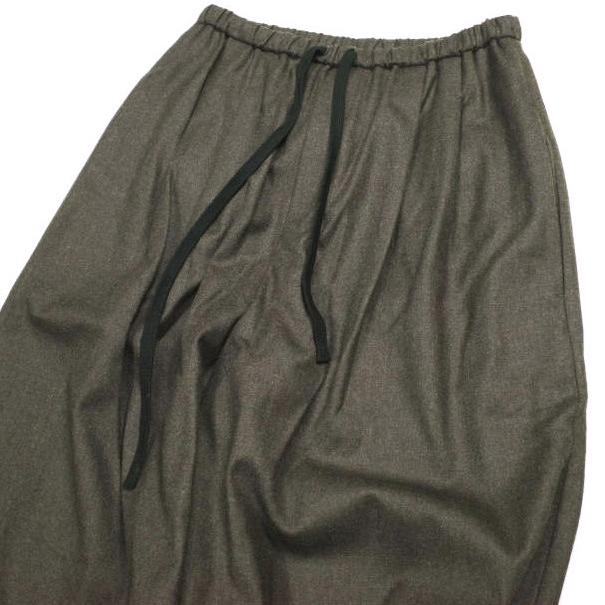 ADAM ET ROPE アダムエロペ 25AW ウールフラノ イージースラックス GAS25140 36 ダークブラウン 2タック パンツ ボトムス g26237 |  | 03