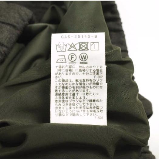 ADAM ET ROPE アダムエロペ 25AW ウールフラノ イージースラックス GAS25140 36 ダークブラウン 2タック パンツ ボトムス g26237 |  | 07