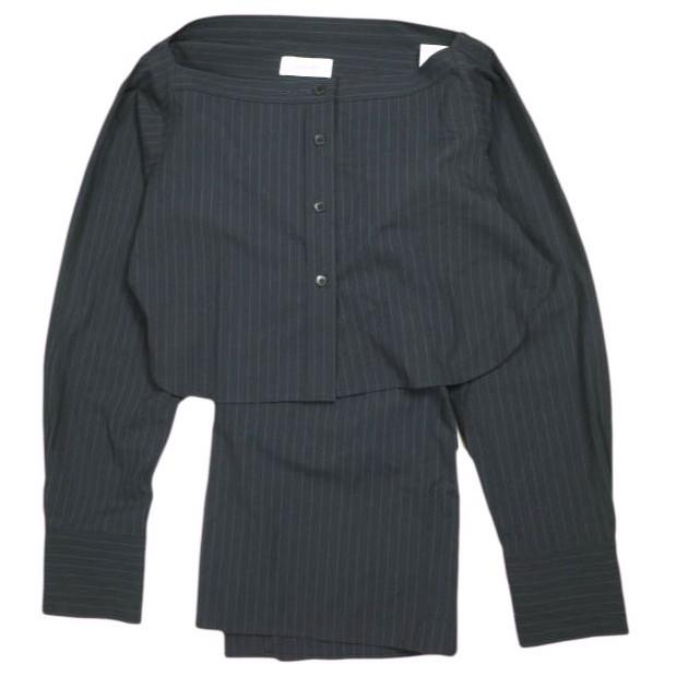 ADAM ET ROPE アダムエロペ 25AW 接触冷感 マルチWAYレイヤードシャツ
