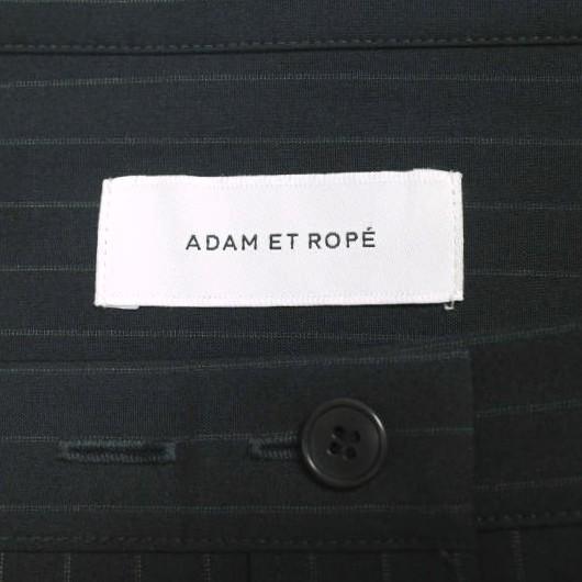 ADAM ET ROPE アダムエロペ 25AW 接触冷感 マルチWAYレイヤードシャツスカート GAC25030 36 ネイビー ピンストライプ セットアップ g26239 |  | 07