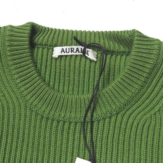 オーラリー AURALEE 19AW 日本製 SUPER FINE WOOL RIB KNIT BIG オーラリー AURALEE 19AW 日本製 SUPER FINE WOOL RIB KNIT BIG