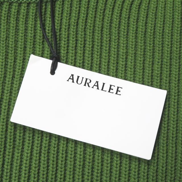 オーラリー AURALEE 19AW 日本製 SUPER FINE WOOL RIB KNIT BIG オーラリー AURALEE 19AW 日本製 SUPER FINE WOOL RIB KNIT BIG