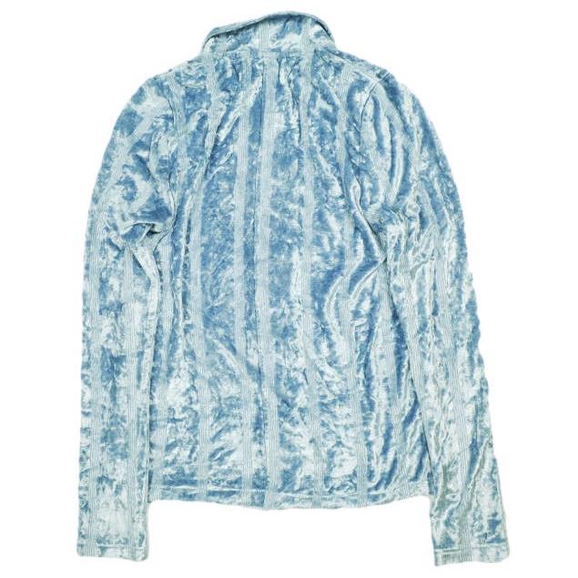 miller x ADAM ET ROPE ミラー アダムエロペ 24AW 別注 VELOUR CARDIGAN ベロアカーディガン RM244-2179AR Free ブルー シャツ トップス |  | 01