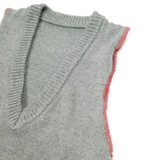 PROVOKE プロヴォーク Remake Style Vest リメイクスタイルベスト PV-020036 Free GRAY セーター Vネック ニット トップス g26243 |  | 03