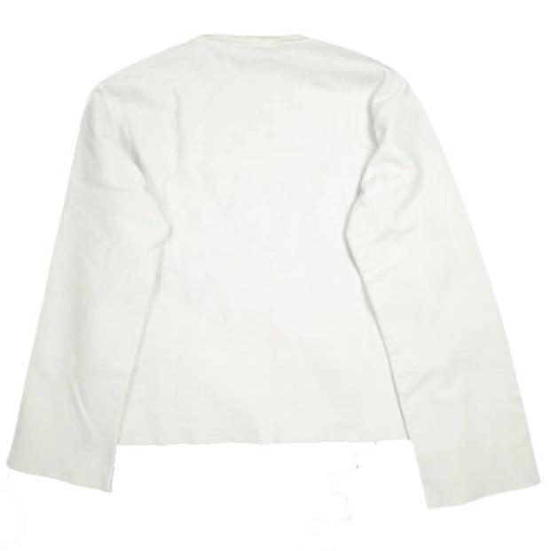 AURALEE オーラリー 日本製 Super Milled Sweat Cut-Off P/O スーパーミルド カットオフスウェットプルオーバー A6AP05SM 1 OFF WHITE |  | 01