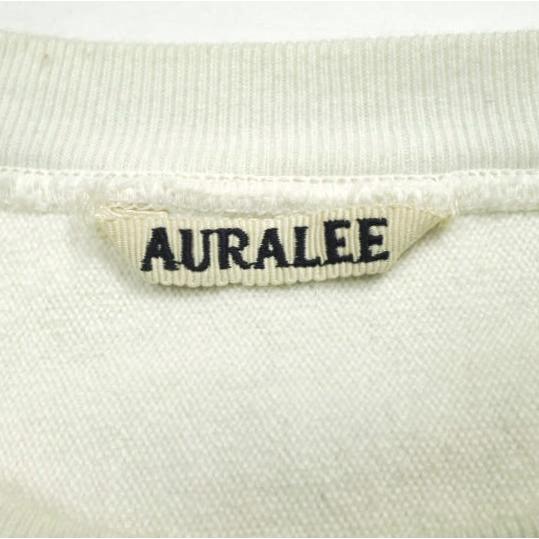 AURALEE オーラリー 日本製 Super Milled Sweat Cut-Off P/O スーパーミルド カットオフスウェットプルオーバー A6AP05SM 1 OFF WHITE |  | 02