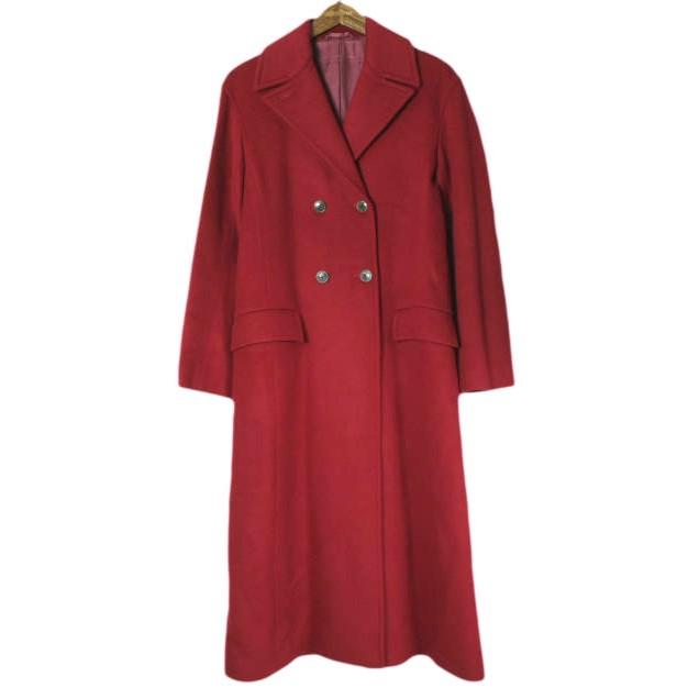 ALLEGE アレッジ 17AW 日本製 メルトンチェスターコート AF17W-CO01 2 ワインレッド ダブル アウター g26255 | 