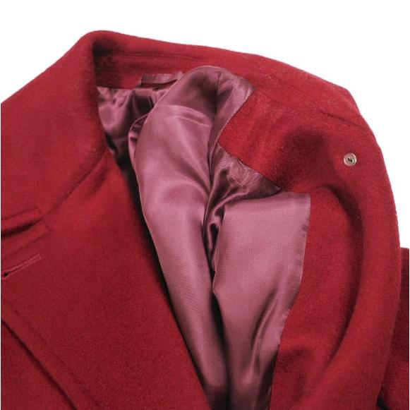 ALLEGE アレッジ 17AW 日本製 メルトンチェスターコート AF17W-CO01 2 ワインレッド ダブル アウター g26255 |  | 06