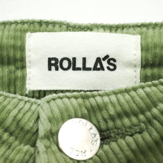 ROLLA'S ローラーズ EASTCOAST FLARE-FERN CORD ハイライズコーデュロイフレアパンツ 14204 25 GREEN ブーツカット ストレッチ ボトムス |  | 03