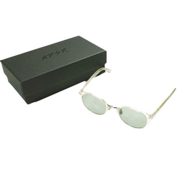 A.D.S.R. エーディーエスアール DARRYL 04 ボストンサングラス CLEAR/SILVER/Light Green 眼鏡 メガネ g26266 |  | 02