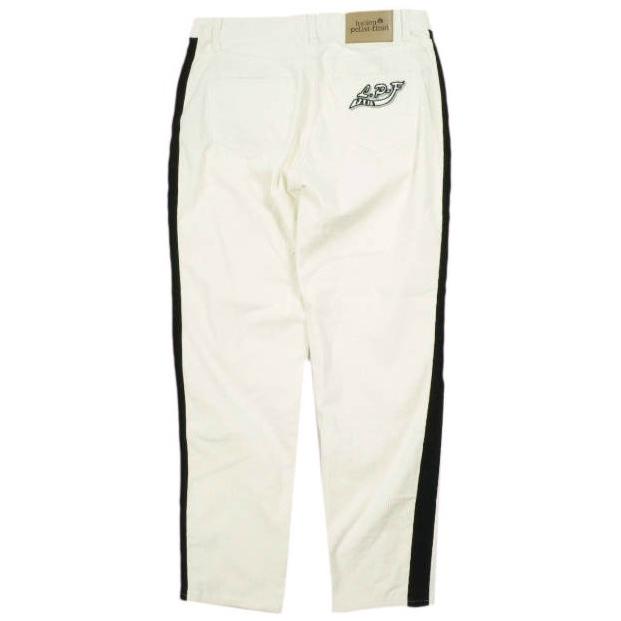 Lucien Pellat-Finet ルシアンペラフィネ 日本製 サイドラインストレッチコーデュロイパンツ 28 OFF WHITE スリム ボトムス g26271 |  | 01