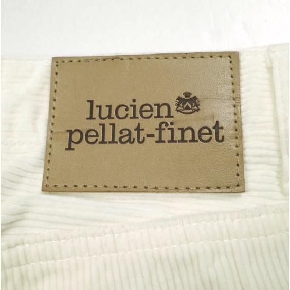 Lucien Pellat-Finet ルシアンペラフィネ 日本製 サイドラインストレッチコーデュロイパンツ 28 OFF WHITE スリム ボトムス g26271 |  | 05