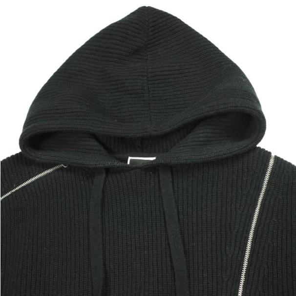 KITH NYC キスニューヨークシティ 25AW Women Juni Zipper Sweater Hoodie ジッパー付きセーターパーカー 25080061000540 XS BLACK ニット |  | 04