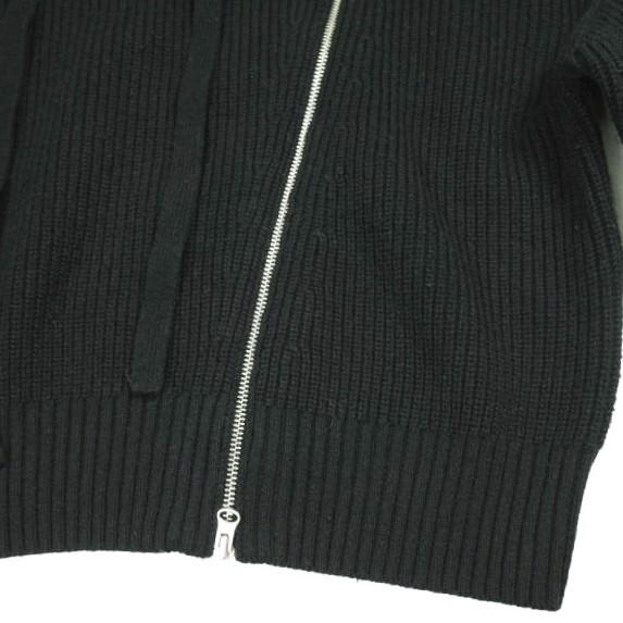 KITH NYC キスニューヨークシティ 25AW Women Juni Zipper Sweater Hoodie ジッパー付きセーターパーカー 25080061000540 XS BLACK ニット |  | 05