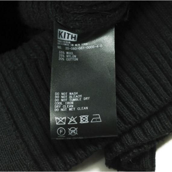 KITH NYC キスニューヨークシティ 25AW Women Juni Zipper Sweater Hoodie ジッパー付きセーターパーカー 25080061000540 XS BLACK ニット |  | 07