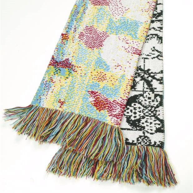 Montmartre New York モンマルトルニューヨーク Pure Memories Scarf フリンジマフラー MULTI ニット スカーフ g26280 |  | 04