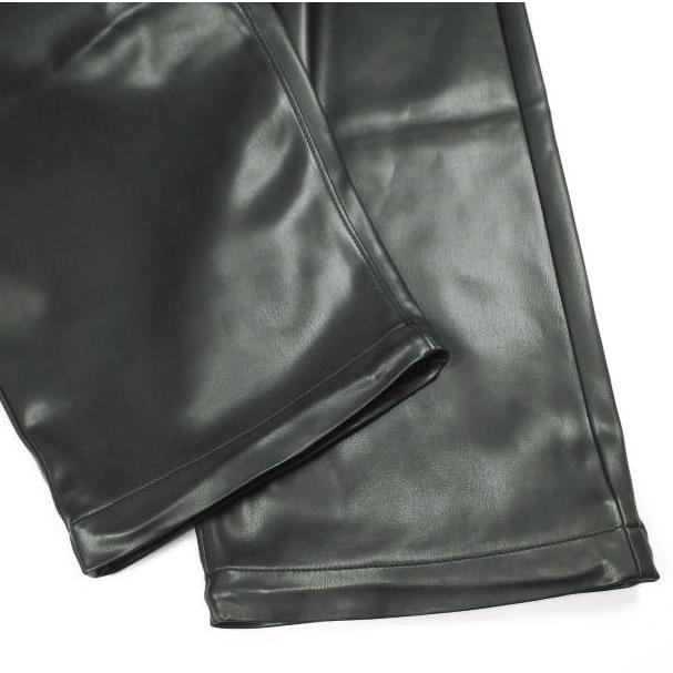 N.HOOLYWOOD ミスターハリウッド コンパイルライン 25AW LEATHER PANTS フェイクレザー ワイドイージーパンツ 2254-CP03-052 40 BLACK |  | 07