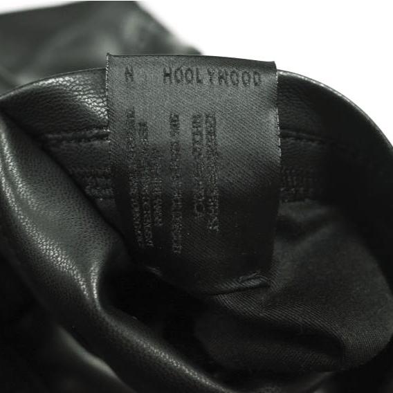 N.HOOLYWOOD ミスターハリウッド コンパイルライン 25AW LEATHER PANTS フェイクレザー ワイドイージーパンツ 2254-CP03-052 40 BLACK |  | 08