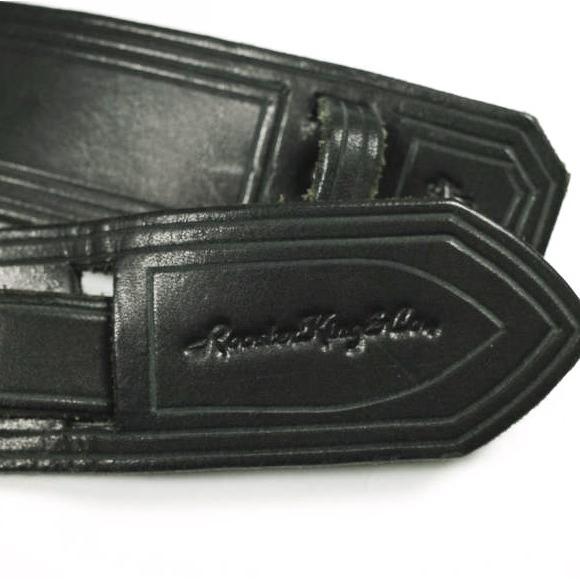 Rooster King ＆ Co. x N.HOOLYWOOD ルースターキング エヌハリウッド Buckleless Leather Belt バックルレスレザーベルト 38 ブラック |  | 03