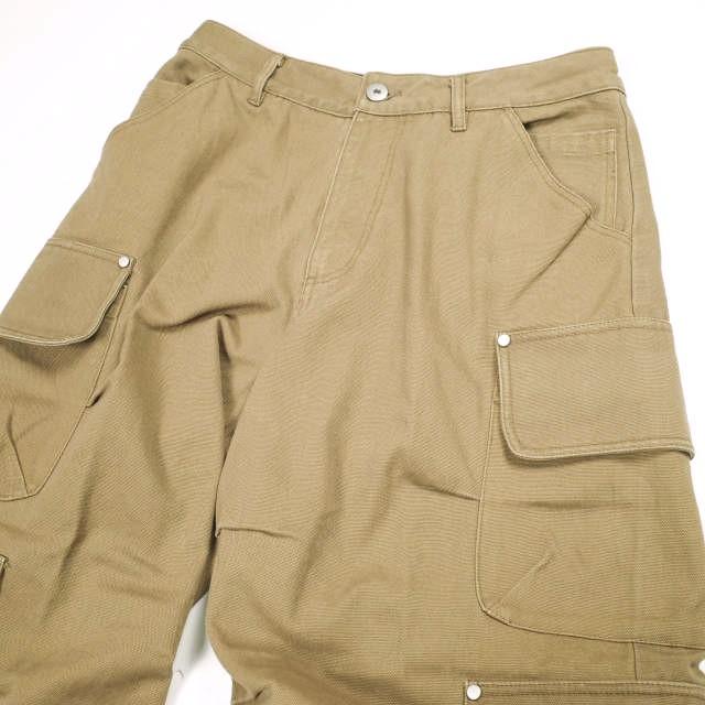 Danke Schon ダンケシェーン 25SS DUCK FLARE BAGGY CARGO PANTS ダックフレアバギーカーゴパンツ UNS25140 L BEIGE ワイド ボトムス |  | 03