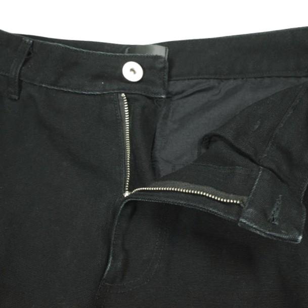 Danke Schon ダンケシェーン 25SS DUCK FLARE BAGGY CARGO PANTS ダックフレアバギーカーゴパンツ UNS25140 L BLACK ワイド ボトムス |  | 04