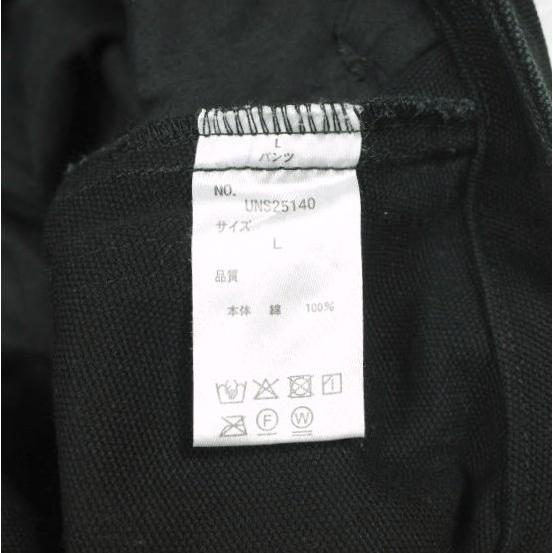 Danke Schon ダンケシェーン 25SS DUCK FLARE BAGGY CARGO PANTS ダックフレアバギーカーゴパンツ UNS25140 L BLACK ワイド ボトムス |  | 07