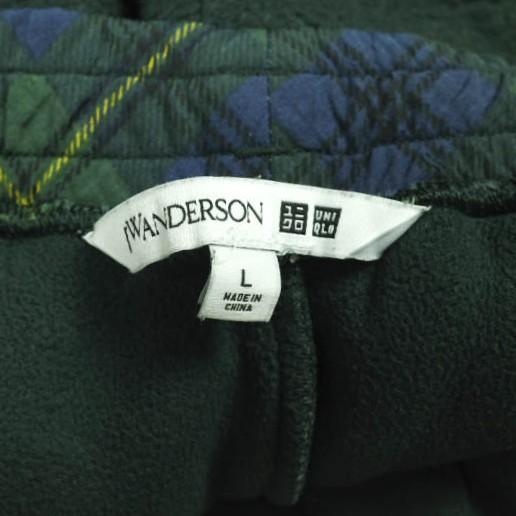J.W.Anderson x UNIQLO ジェイダブリューアンダーソン ユニクロ 別注 ボアフリースパンツ 341-446292 L Dark Green ボトムス g26295 |  | 03