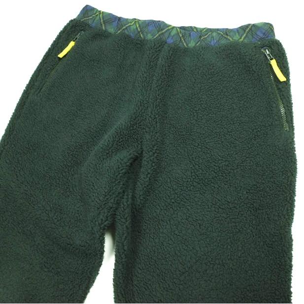 J.W.Anderson x UNIQLO ジェイダブリューアンダーソン ユニクロ 別注 ボアフリースパンツ 341-446292 L Dark Green ボトムス g26295 |  | 04