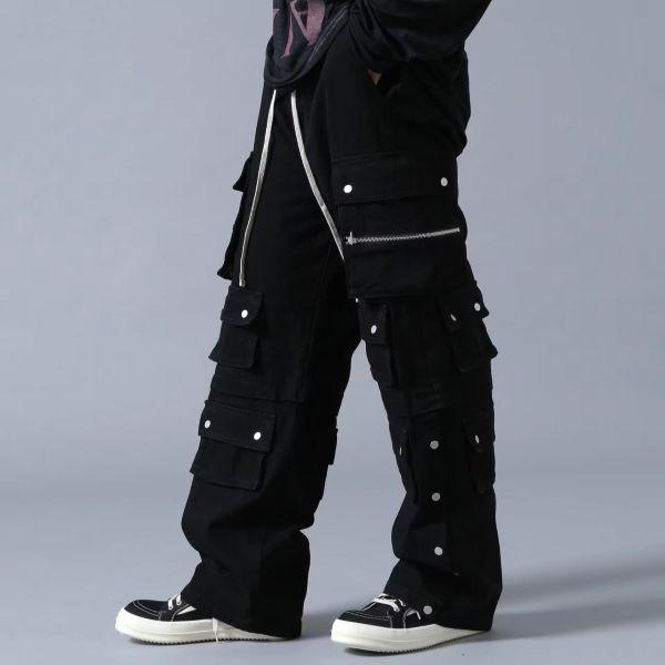 Danke Schon ダンケシェーン 24AW 11oz DENIM HOOK SNAP POCKET CARGO PANTS デニムホックスナップポケットカーゴパンツ BLACK サンプル品 |  | 02