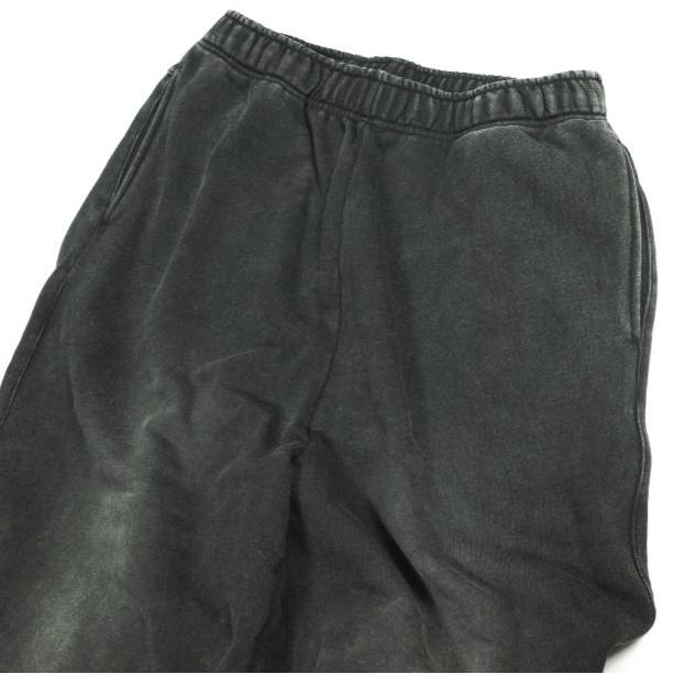 Danke Schon ダンケシェーン WEB＆DEPOT限定 SULFUR SWEAT PANTS 硫化染め スウェットパンツ Free BLACK イージー 裏毛 サンプル品 g26323 |  | 03
