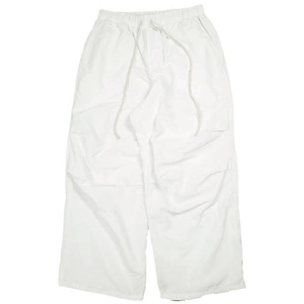 Danke Schon ダンケシェーン 23AW PREMIUM TC TWILL SNOW PANTS ツイルスノーパンツ Free WHITE ワイド バギー イージー サンプル品 g26324 | 