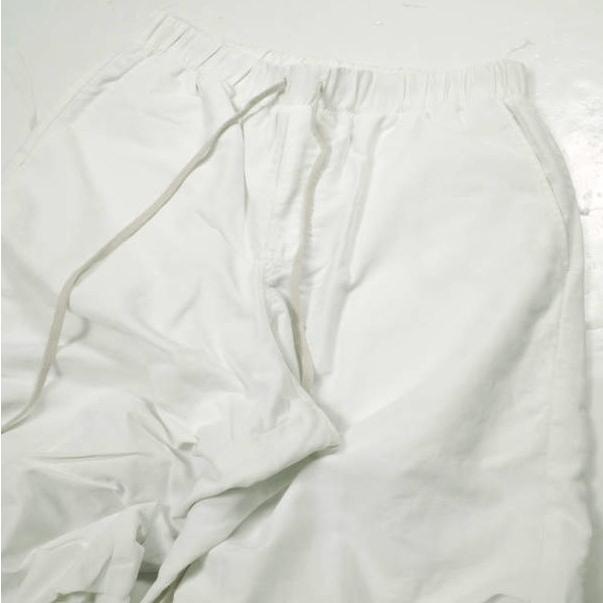 Danke Schon ダンケシェーン 23AW PREMIUM TC TWILL SNOW PANTS ツイルスノーパンツ Free WHITE ワイド バギー イージー サンプル品 g26324 |  | 03