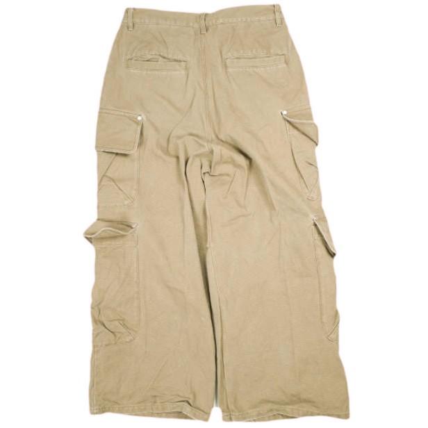 Danke Schon ダンケシェーン 25SS DUCK FLARE BAGGY CARGO PANTS ダックフレアバギーカーゴパンツ フリー BEIGE ワイド サンプル品 g26328 |  | 01