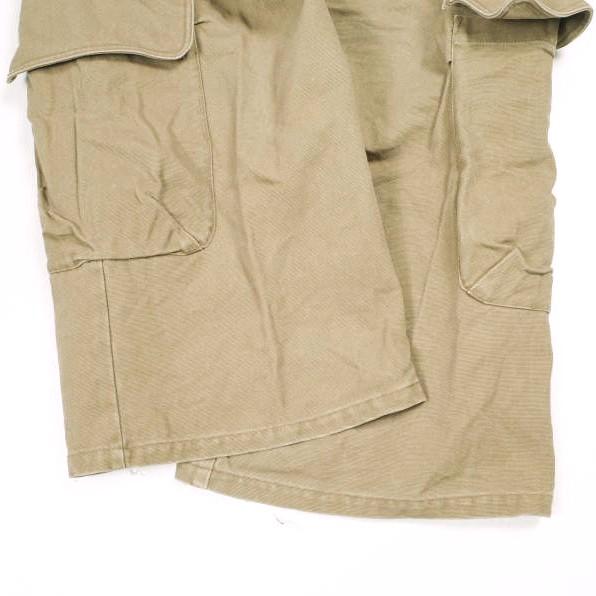 Danke Schon ダンケシェーン 25SS DUCK FLARE BAGGY CARGO PANTS ダックフレアバギーカーゴパンツ フリー BEIGE ワイド サンプル品 g26328 |  | 05