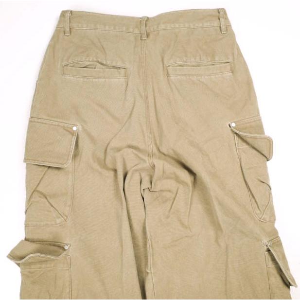 Danke Schon ダンケシェーン 25SS DUCK FLARE BAGGY CARGO PANTS ダックフレアバギーカーゴパンツ フリー BEIGE ワイド サンプル品 g26328 |  | 06