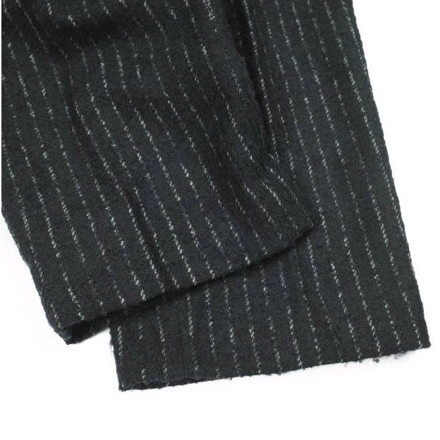 sulvam x BLACK EYE PATCH サルバム ブラックアイパッチ 別注 TAILORED PANTS ブークレウール ピンストライプ テーラードパンツ L NAVY |  | 06