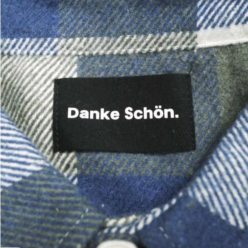 新品 Danke Schon ダンケシェーン 25AW FLANNEL DAMAGE SHIRTS BLOCK ダメージ加工 フランネルチェックシャツ UNS24033B-0DS L BLUE |  | 03