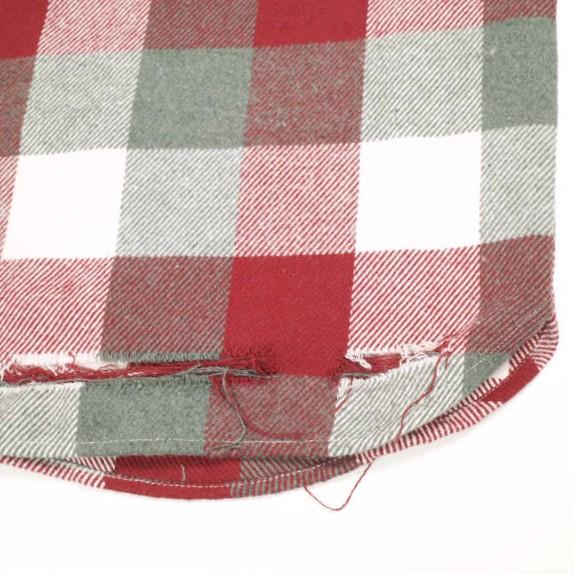 新品 Danke Schon ダンケシェーン 25AW FLANNEL DAMAGE SHIRTS BLOCK ダメージ加工 フランネルチェックシャツ UNS24033B-DS L RED 長袖 |  | 06