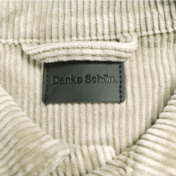 Danke Schon ダンケシェーン 8WELL COURDUROY CHEMICAL COVERALLS 8ウェルコーデュロイ ケミカルウォッシュ カバーオール UNS25139 L BEIGE |  | 03