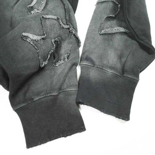 Danke Schon ダンケシェーン 24AW SPRAYED CREW NECK SWEAT スプレークルーネックスウェット 24A-CSL092-DS L BLACK トレーナー 裏毛 YMRA |  | 06