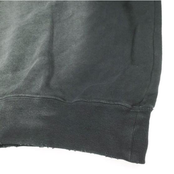 Danke Schon ダンケシェーン 24AW SPRAYED CREW NECK SWEAT スプレークルーネックスウェット 24A-CSL092-DS L BLACK トレーナー 裏毛 YMRA |  | 07