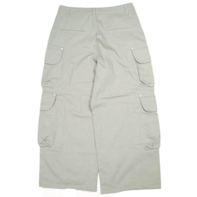 新品 Danke Schon ダンケシェーン 26SS 10oz KATURAGI W-CARGO PANTS カツラギ織り ダブルカーゴパンツ 250934 L GRAY ワイド バギー |  | 01
