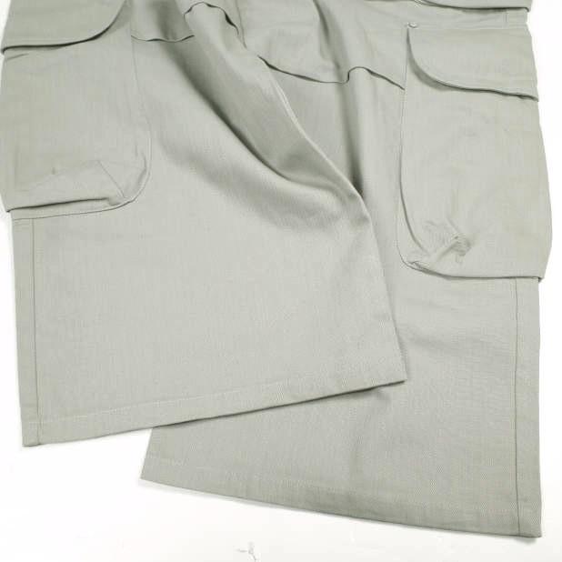 新品 Danke Schon ダンケシェーン 26SS 10oz KATURAGI W-CARGO PANTS カツラギ織り ダブルカーゴパンツ 250934 L GRAY ワイド バギー |  | 06