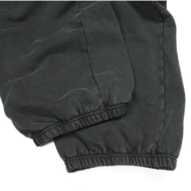 新品 Danke Schon ダンケシェーン WEB＆DEPOT限定 SULFUR SWEAT PANTS 硫化染め スウェットパンツ 250950 L BLACK イージー 裏毛 ボトムス |  | 06